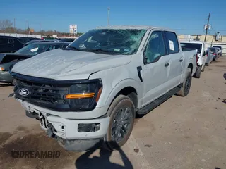 2024 Ford F-150 XLT with VIN 1FTFW3L57RFB09230, listed as a IAAI auction lot 41670274 with 13,614 mi miles. Bid and sale history available at carsss.com. Image 18.