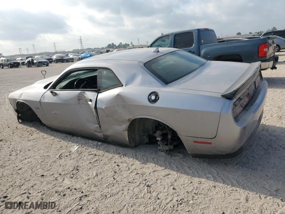 2017 Dodge Challenger R/T with VIN 2C3CDZBTXHH604664, listed as a Copart auction lot 53805695 with 152,210 mi miles and Salvage Title. Bid and sale history available at carsss.com. Image 2.