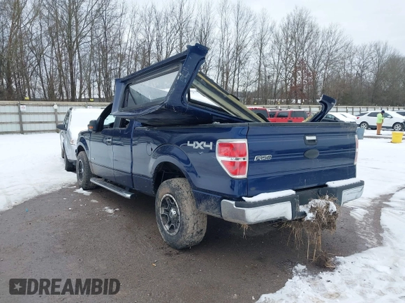 2011 Ford F-150 XL with VIN 1FTFX1ET6BFC39423, listed as a IAAI auction lot 41300035 with 1 mi miles. Bid and sale history available at carsss.com. Image 3.