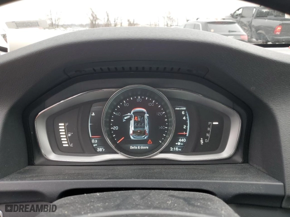 2015 Volvo V60 T5 Drive-E Premier with VIN YV140MEK2F1260822, listed as a Copart auction lot 78703153 with 123,557 mi miles and Salvage Title. Bid and sale history available at carsss.com. Image 9.