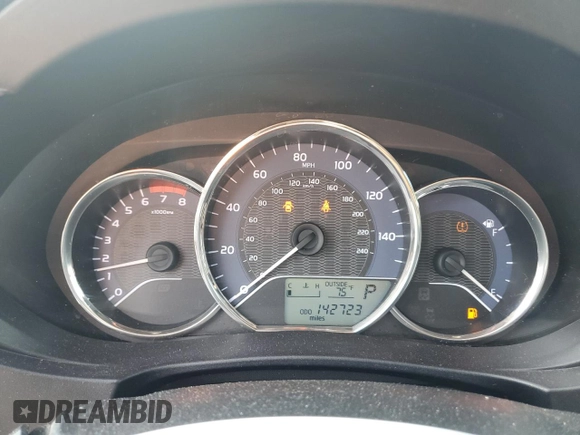 2014 Toyota Corolla L с VIN 2T1BURHE3EC087651, выставлен на аукционе Copart как лот 60117935 с пробегом 142 723 миль миль и Чистый • Clean title. История ставок и продаж доступна на DreamBid. Изображение 9.