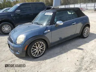 2010 MINI Convertible S with VIN WMWMS3C55ATY09138, listed as a Copart auction lot 49045585 with 74,728 mi miles and Salvage Title. Bid and sale history available at DreamBid. Image 1.