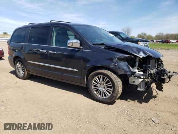 2013 Chrysler Town & Country Touring-L with VIN 2C4RC1CG0DR778694, listed as a Copart auction lot 54069675 with 173,822 mi miles and Salvage Title. Bid and sale history available at carsss.com. Image 4.