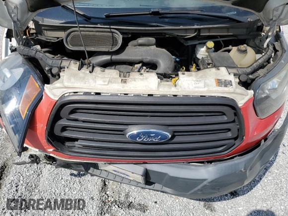 2017 Ford Transit with VIN 1FTYR2YM2HKA82387, listed as a Copart auction lot 60089965 with 147,625 mi miles and Salvage title. Bid and sale history available at DreamBid. Image 12.