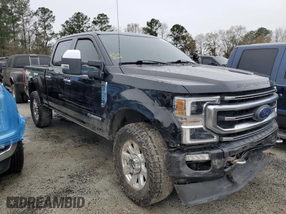 2020 Ford Super Duty F-250 SRW XL with VIN 1FT7W2BT1LEE93436, listed as a Copart auction lot 85880024 with 64,405 mi miles and Salvage Title. Bid and sale history available at carsss.com. Image 4.