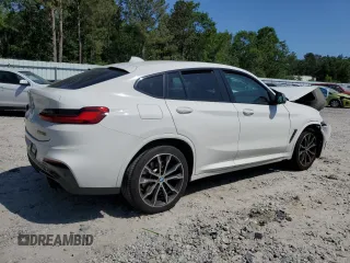 2019 BMW X4 M40i z VIN 5UXUJ5C57KLJ63215, wystawiony jako Copart lot #55150835 z przebiegiem Nie podano mil oraz Szkody całkowita. Historia ofert i sprzedaży dostępna na DreamBid. Obrazek 3.