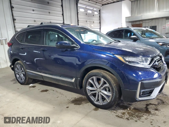 2020 Honda CR-V Touring z VIN 5J6RW2H92LL008134, wystawiony jako Copart lot #71725324 z przebiegiem 26 611 mil mil oraz Szkoda całkowita • Salvage title. Historia ofert i sprzedaży dostępna na DreamBid. Obrazek 4.