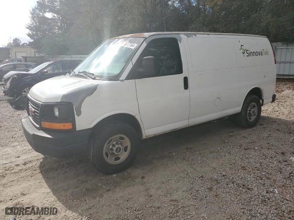 2008 GMC Savana Cargo Van with VIN 1GTGG25CX81117809, listed as a Copart auction lot 78417164 with 248,206 mi miles and Clean Title. Bid and sale history available at carsss.com. Image 1.