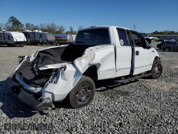 2008 Ford F-150 STX with VIN 1FTRX12W38FB69108, listed as a Copart auction lot 49550465 with Not Provided miles and Non Repairable. Bid and sale history available at carsss.com. Image 3.