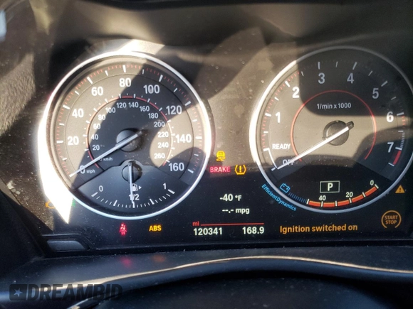 2016 BMW 2 Series 228i xDrive with VIN WBA1G9C57GV599405, listed as a Copart auction lot 80042413 with 120,341 mi miles. Bid and sale history available at carsss.com. Image 9.
