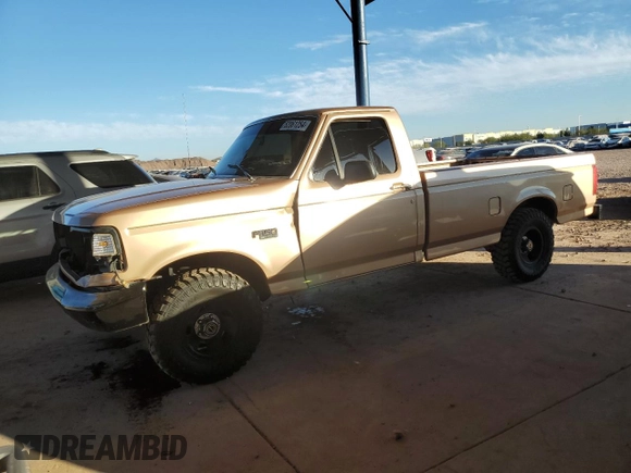 1994 Ford F-150 with VIN 1FTDF15Y7RLA81479, listed as a Copart auction lot 82061254 with 171,855 mi miles and Salvage Title. Bid and sale history available at carsss.com. Image 1.