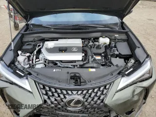 2024 Lexus UX with VIN JTHX6JBH3R2192570, listed as a Copart auction lot 86217824 with 3,155 mi miles and Salvage Title. Bid and sale history available at carsss.com. Image 12.