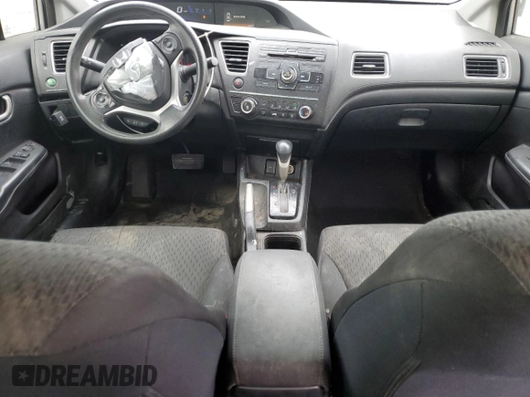 2015 Honda Civic Sedan LX with VIN 19XFB2F56FE035810, listed as a Copart auction lot 50089945 with 143,039 mi miles and Salvage Title. Bid and sale history available at carsss.com. Image 8.