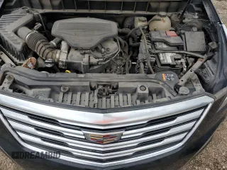 2017 Cadillac XT5 FWD with VIN 1GYKNARS9HZ237365, listed as a Copart auction lot 54190955 with 89,722 mi miles and Salvage Title. Bid and sale history available at DreamBid. Image 12.