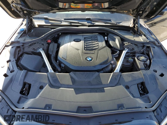 2022 BMW 7 Series 740i with VIN WBA7T2C00NCK41427, listed as a Copart auction lot 65962033 with 17,842 mi miles. Bid and sale history available at carsss.com. Image 11.