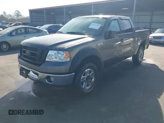 2008 Ford F-150 XLT with VIN 1FTPW14588FA37086, listed as a IAAI auction lot 41651399 with 99,866 mi miles. Bid and sale history available at carsss.com. Image 2.
