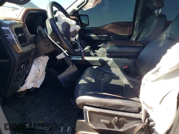 2022 Ford F-150 XL with VIN 1FTFW1E80NKD37115, listed as a Copart auction lot 48142325 with 139,735 mi miles and Salvage Title. Bid and sale history available at DreamBid. Image 7.