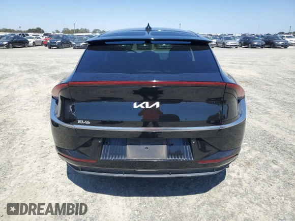 2022 Kia EV6 Wind with VIN KNDC3DLC3N5075688, listed as a Copart auction lot 69215484 with 32,940 mi miles and Salvage Title. Bid and sale history available at carsss.com. Image 6.