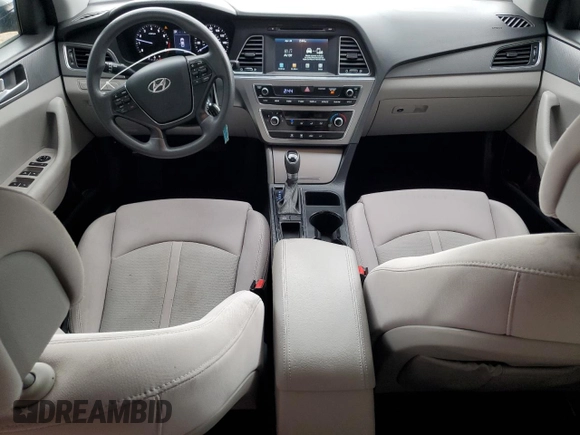 2017 Hyundai Sonata 2.4L with VIN 5NPE24AF2HH437507, listed as a Copart auction lot 54623255 with 72,882 mi miles and Clean Title. Bid and sale history available at carsss.com. Image 8.