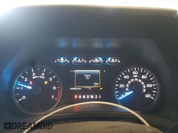 2016 Ford F-150 XLT with VIN 1FTFX1EF5GFA83649, listed as a Copart auction lot 52739985 with 53,623 mi miles and Clean Title. Bid and sale history available at carsss.com. Image 9.