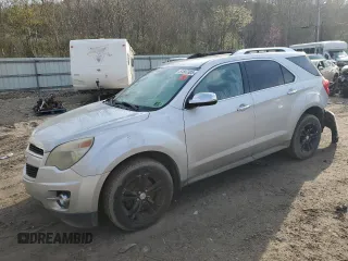 2013 Chevrolet Equinox LTZ with VIN 2GNFLGEK9D6292420, listed as a Copart auction lot 51507305 with 0 mi miles and Salvage Title. Bid and sale history available at carsss.com. Image 1.