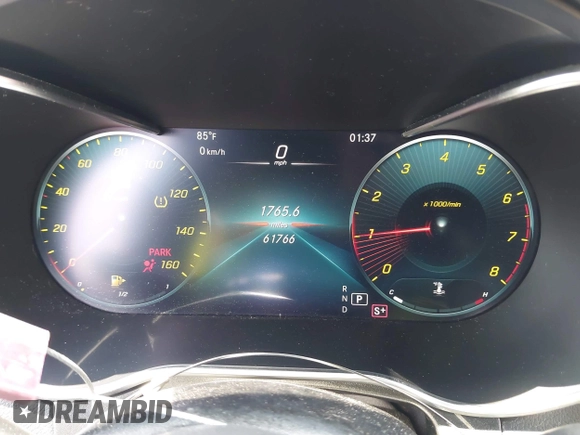 2022 Mercedes-Benz GLC 300 z VIN W1N0G8DB8NV351408, wystawiony jako IAAI lot #42396472 z przebiegiem 61 766 mil mil oraz . Historia ofert i sprzedaży dostępna na DreamBid. Obrazek 7.