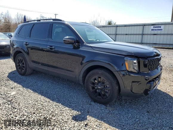 2024 Kia Telluride SX Prestige X-Pro with VIN 5XYP5DGC3RG489850, listed as a Copart auction lot 51286015 with 15,001 mi miles and Salvage title. Bid and sale history available at DreamBid. Image 4.