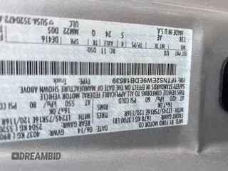 2014 Ford Econoline Cargo Commercial with VIN 1FTNS2EW9EDB18539, listed as a Copart auction lot 56041155 with 188,584 mi miles and Clean Title. Bid and sale history available at carsss.com. Image 10.