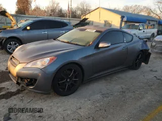 2011 Hyundai Genesis Coupe Grand Touring with VIN KMHHU6KH2BU049348, listed as a Copart auction lot 82789694 with 144,613 mi miles and Salvage title. Bid and sale history available at DreamBid. Image 1.