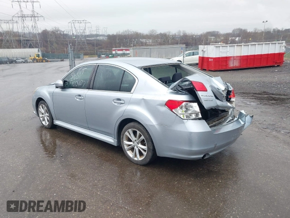 2013 Subaru Legacy Premium with VIN 4S3BMBB6XD3015233, listed as a IAAI auction lot 41864748 with 210,621 mi miles and . Bid and sale history available at carsss.com. Image 3.