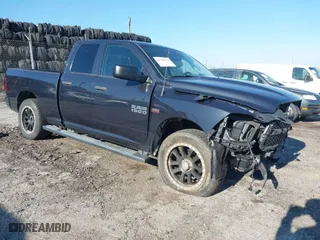 2014 Ram 1500 Express with VIN 1C6RR7FT5ES418905, listed as a IAAI auction lot 41758174 with 92,443 mi miles. Bid and sale history available at carsss.com. Image 1.
