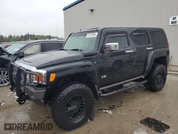 2006 Hummer H3 z VIN 5GTDN136268312932, wystawiony jako Copart lot #57137395 z przebiegiem 162 286 mil mil oraz Nie do naprawy • Non repairable. Historia ofert i sprzedaży dostępna na DreamBid. Obrazek 1.