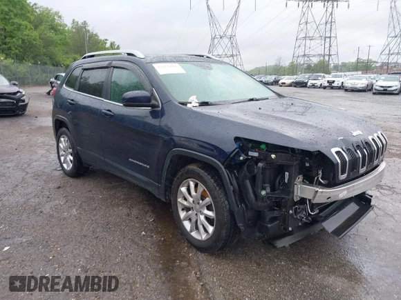 2016 Jeep Cherokee Limited with VIN 1C4PJMDS3GW174683, listed as a IAAI auction lot 42256466 with 120,713 mi miles and . Bid and sale history available at DreamBid. Image 1.