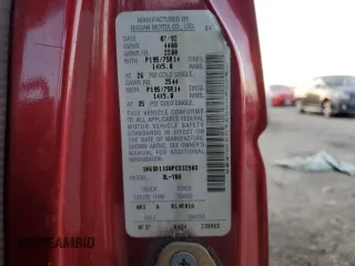1993 Nissan Frontier z VIN 1N6SD11S0PC332903, wystawiony jako Copart lot #84039484 z przebiegiem 136 324 mil mil oraz Szkoda całkowita • Salvage title. Historia ofert i sprzedaży dostępna na DreamBid. Obrazek 12.