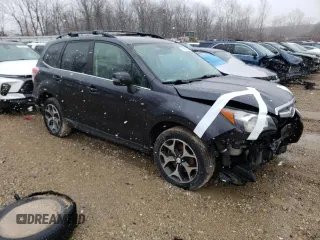 2014 Subaru Forester XT Touring with VIN JF2SJGMC0EH517859, listed as a Copart auction lot 46973505 with 117,907 mi miles and Salvage Title. Bid and sale history available at DreamBid. Image 4.