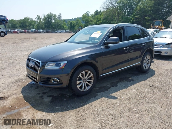 2016 Audi Q5 Premium Plus with VIN WA1L2AFPXGA058083, listed as a IAAI auction lot 42490980 with 116,210 mi miles and . Bid and sale history available at DreamBid. Image 2.