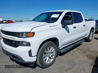 2019 Chevrolet Silverado 1500 Custom with VIN 1GCPWBEF2KZ349181, listed as a IAAI auction lot 41910004 with 98,910 mi miles. Bid and sale history available at carsss.com. Image 17.
