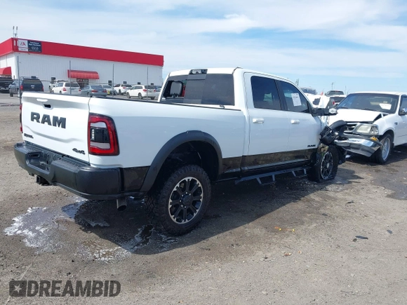 2024 Ram 2500 Rebel with VIN 3C6UR5EJ2RG278405, listed as a IAAI auction lot 41824632 with 29,303 mi miles. Bid and sale history available at carsss.com. Image 4.