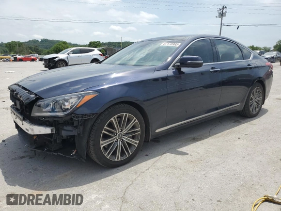 2018 Genesis G80 3.8L с VIN KMHGN4JE6JU257462, выставлен на аукционе Copart как лот 57170965 с пробегом 65 262 миль миль и Списание • Salvage title. История ставок и продаж доступна на DreamBid. Изображение 1.