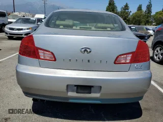 2003 Infiniti G35 w/Leather with VIN JNKCV51E93M313825, listed as a Copart auction lot 67680224 with Not Provided miles and Salvage Title. Bid and sale history available at DreamBid. Image 6.