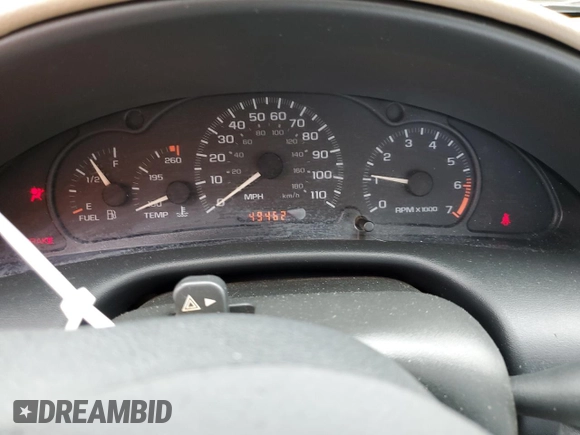 2004 Chevrolet Cavalier with VIN 1G1JC12F547109675, listed as a Copart auction lot 73672624 with 49,462 mi miles and Salvage Title. Bid and sale history available at carsss.com. Image 9.