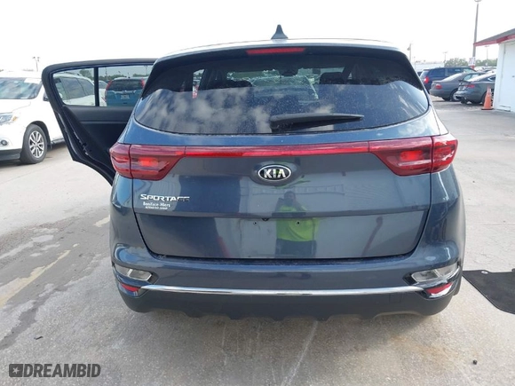2020 Kia Sportage LX with VIN KNDPM3ACXL7719197, listed as a IAAI auction lot 41733259 with 57,888 mi miles. Bid and sale history available at carsss.com. Image 16.