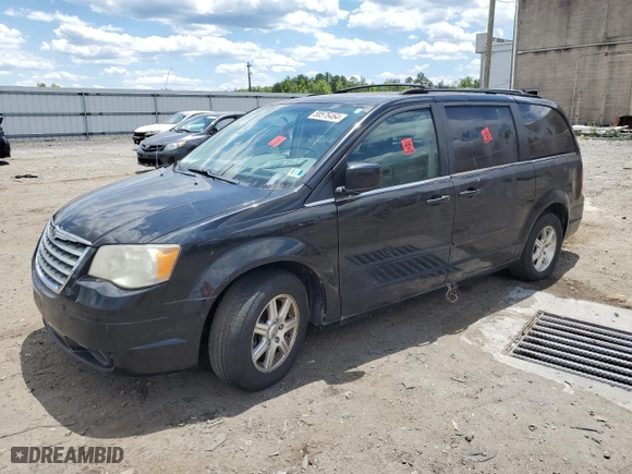 2008 Chrysler Town & Country Touring with VIN 2A8HR54P38R839289, listed as a Copart auction lot 86711034 with 126,247 mi miles and Salvage Title. Bid and sale history available at carsss.com. Image 1.
