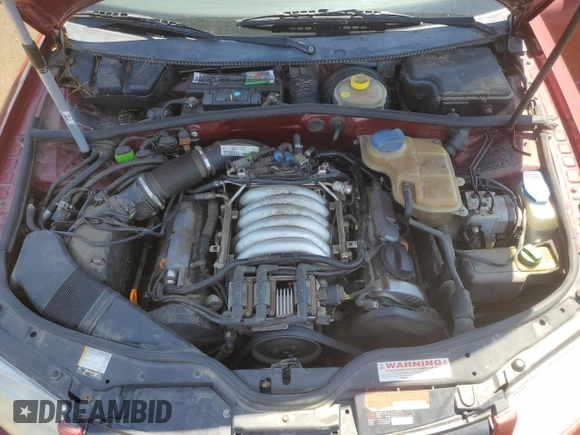 2000 Volkswagen Passat with VIN WVWPD23B9YP211602, listed as a Copart auction lot 61509955 with 121,435 mi miles and Clean title. Bid and sale history available at DreamBid. Image 11.