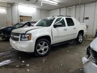 2012 Chevrolet Avalanche LTZ with VIN 3GNTKGE79CG280627, listed as a Copart auction lot 72275044 with 119,782 mi miles and Salvage Title. Bid and sale history available at carsss.com. Image 1.
