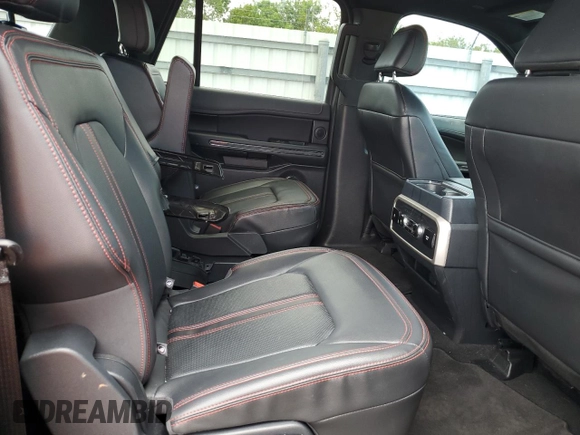 2024 Ford Expedition Max Limited с VIN 1FMJK1K81REA79570, выставлен на аукционе Copart как лот 57052925 с пробегом 11 381 миль миль и Списание • Salvage title. История ставок и продаж доступна на DreamBid. Изображение 11.