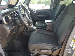 2019 Jeep Wrangler Unlimited Sport S with VIN 1C4HJXDG7KW603821, listed as a Copart auction lot 55846875 with 37,711 mi miles and Salvage title. Bid and sale history available at DreamBid. Image 7.