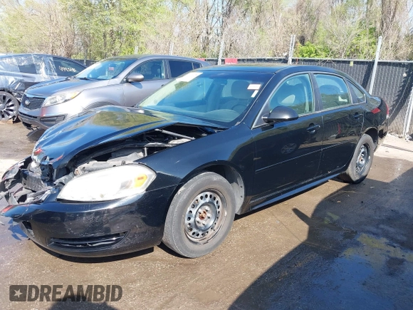 2011 Chevrolet Impala LS Fleet with VIN 2G1WF5EK4B1134400, listed as a IAAI auction lot 42010478 with 141,822 mi miles and . Bid and sale history available at DreamBid. Image 2.
