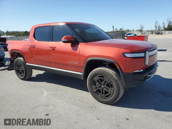 2024 Rivian R1T Adventure z VIN 7FCTGCAA3RN030346, wystawiony jako Copart lot #49440515 z przebiegiem 12 772 mil mil oraz Szkoda całkowita • Salvage title. Historia ofert i sprzedaży dostępna na DreamBid. Obrazek 4.