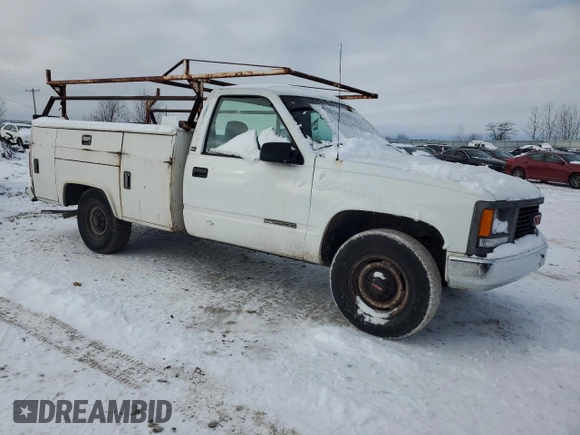 1997 GMC Sierra 1500 with VIN 1GTGC24R5VE524801, listed as a Copart auction lot 85451264 with 989,500 mi miles and Salvage Title. Bid and sale history available at DreamBid. Image 4.